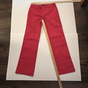 NEW!  Hurley Girlie Canvas Twill Jeans Pants in Hot Pink, Size 3 (Juniors)